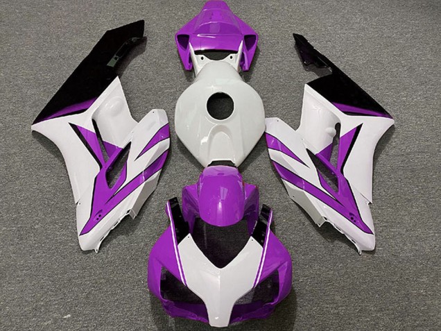 2004-2005 White Purple Glossy Black Honda CBR1000RR Motorcycle Fairings
