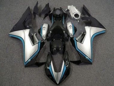 2017-2023 Silver Light Blue Glossy Black Honda CBR1000RR Motorcycle Fairings