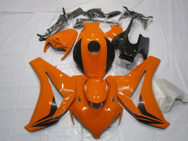 2008-2011 Orange Glossy Black Honda CBR1000RR Motorcycle Fairings