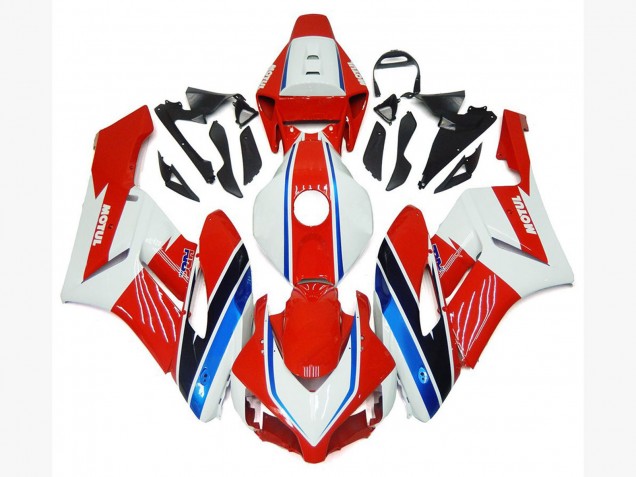 2004-2005 White Red Blue Black Motul Honda CBR1000RR Motorcycle Fairings