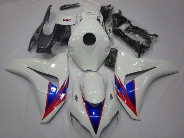 2008-2011 White Blue Red Honda CBR1000RR Motorcycle Fairings
