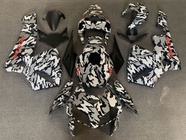 2005-2006 Camouflage Red Decals Honda CBR600RR Motorcycle Fairings