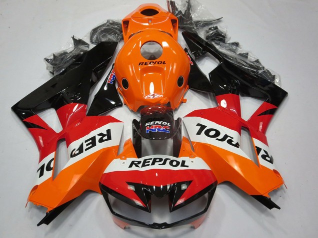 2013-2023 Orange White Red Glossy Black Repsol Honda CBR600RR Motorcycle Fairings
