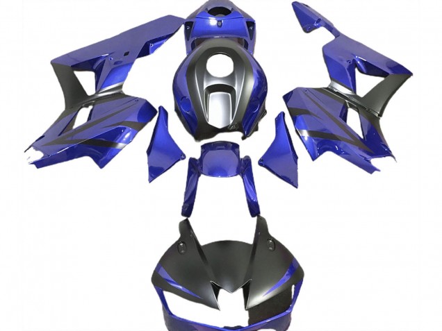 2013-2023 Blue Matte Black Honda CBR600RR Motorcycle Fairings