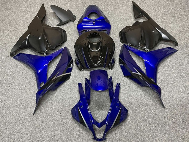 2009-2012 Blue Glossy Black OEM Style Honda CBR600RR Motorcycle Fairings