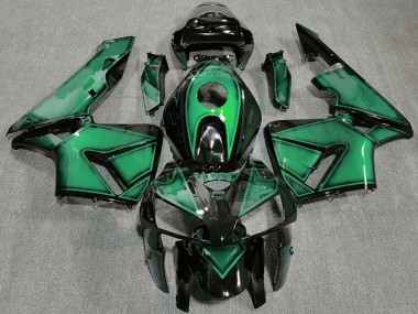 2005-2006 Deep Light Green Honda CBR600RR Motorcycle Fairings