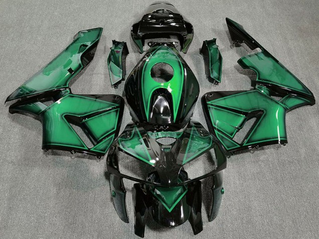 2005-2006 Deep Light Green Honda CBR600RR Motorcycle Fairings