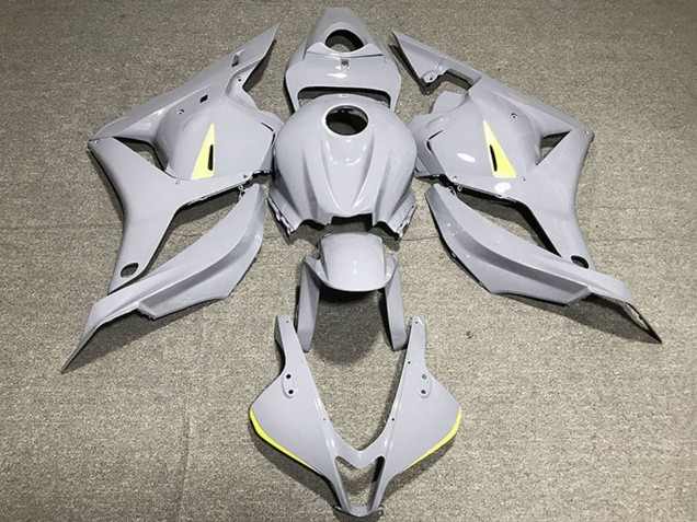 2009-2012 Nardo Grey Yellow Honda CBR600RR Motorcycle Fairing