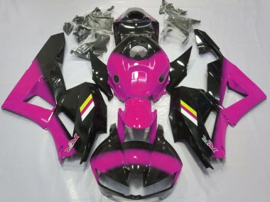 2013-2023 Pink Glossy Black White Yellow Honda CBR600RR Motorcycle Fairings