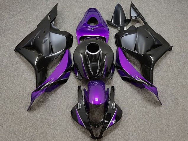 2009-2012 White Purple Blue Matte Black Honda CBR600RR Motorcycle Fairings