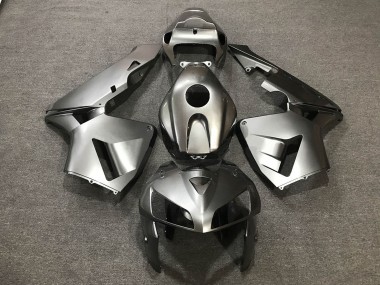 2005-2006 Glossy Silver Honda CBR600RR Motorcycle Fairings