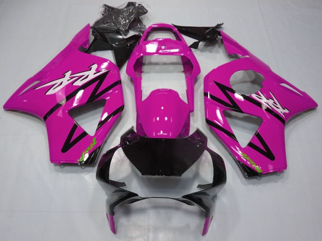 2002-2003 Pink Glossy Black Honda CBR954RR Motorcycle Fairing Kits