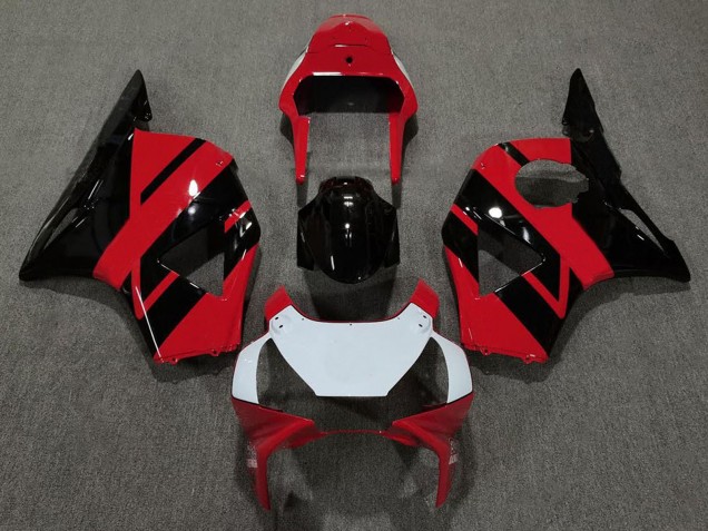 2002-2003 Red White Glossy Black OEM Style Honda CBR954RR Motorcycle Fairings