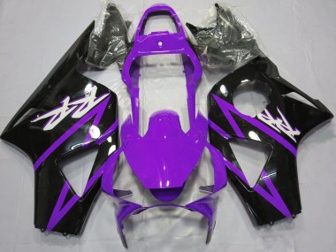 2002-2003 Purple Glossy Black Honda CBR954RR Motorcycle Fairings