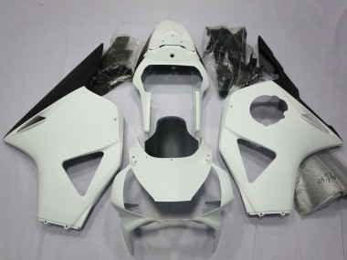 2002-2003 White Glossy Black Honda CBR954RR Motorcycle Fairings