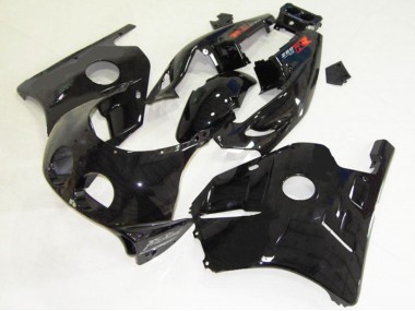 1990-1998 Glossy Black Honda CBR250RR Motorcycle Fairings