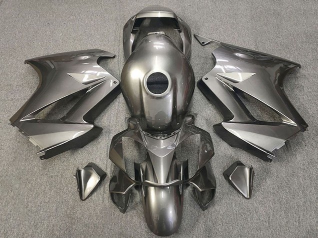 2002-2013 Glossy Grey Honda VFR 800 Motorcycle Fairings