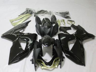 2009-2016 Glossy Black Silver Suzuki GSXR 1000 Motorcycle Fairings