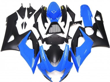 2005-2006 Blue Matte Black Yellow Suzuki GSXR 1000 Motorcycle Fairings