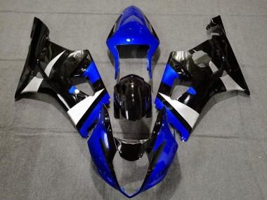 2003-2004 Blue White Glossy Black Suzuki GSXR 1000 Motorcycle Fairings