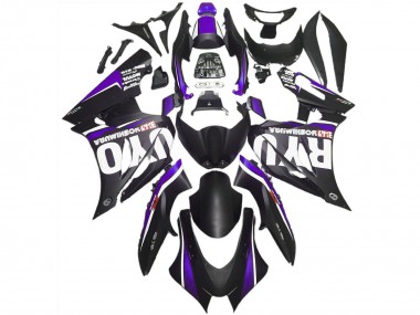 2017-2023 Matte Black Purple Suzuki GSXR 1000 Motorcycle Fairings