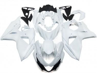 2009-2016 Glossy White Suzuki GSXR 1000 Motorcycle Fairings