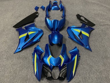 2017-2023 Blue Yellow Style Suzuki GSXR 1000 Motorcycle Fairings