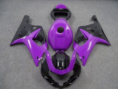 2001-2003 Purple Glossy Black Suzuki GSXR 600 / GSXR 750 Motorcycle Fairings