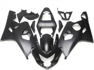 2004-2005 Matte Black Style Suzuki GSXR 600 / GSXR 750 Motorcycle Fairings