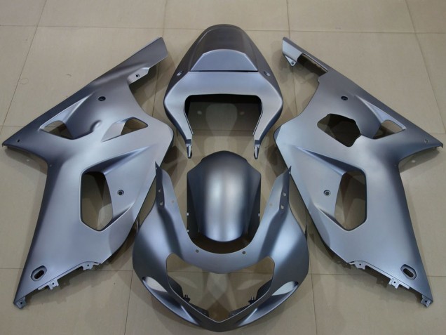 2001-2003 Matte Dark Grey Suzuki GSXR 600 / GSXR 750 Motorcycle Fairings