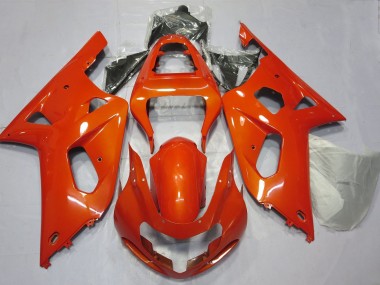 2001-2003 Red Suzuki GSXR 600 / GSXR 750 Motorcycle Fairings