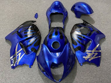 1997-2007 Deep Blue and Black Suzuki GSXR 1300 Motorcycle Fairings