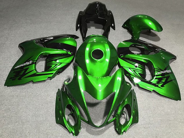 2008-2020 Glossy Green Black Suzuki GSXR 1300 Motorcycle Fairing