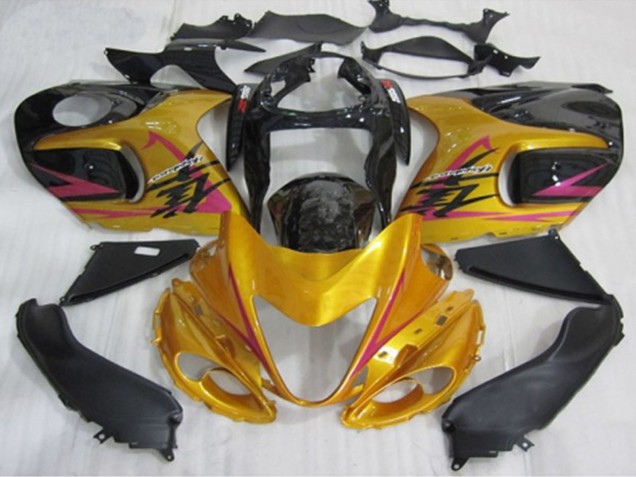 2008-2020 Gold Black Suzuki GSXR 1300 Motorcycle Fairings