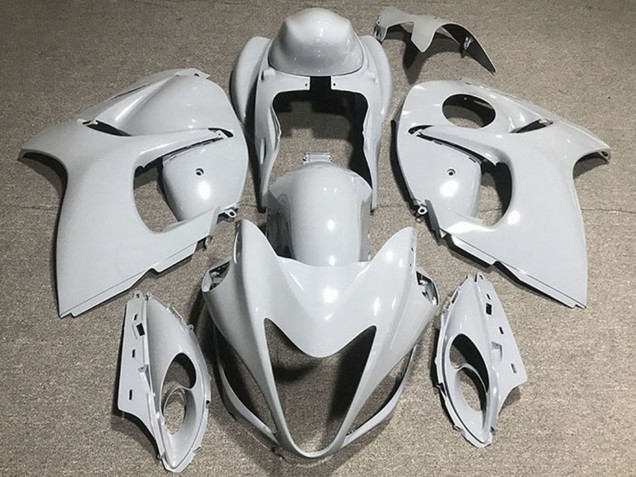 2008-2020 Light Grey Suzuki GSXR 1300 Motorcycle Fairings