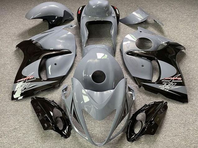 2008-2020 Nardo Grey Black Suzuki GSXR 1300 Motorcycle Fairings