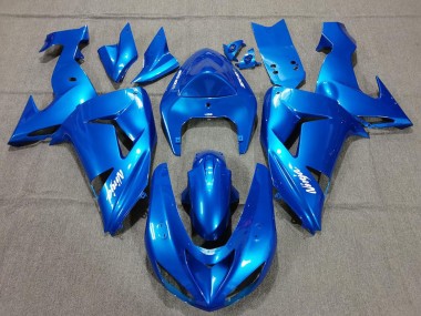 2006-2007 Blue Kawasaki ZX10R Motorcycle Fairings