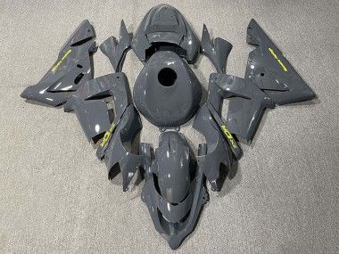 2004-2005 Dark Grey with Logo Kawasaki ZX10R Motorcycle Fairings