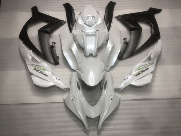 2016-2019 Pearl White Black Green Kawasaki ZX10R Motorcycle Fairings
