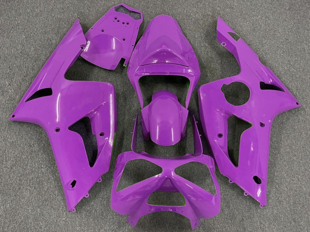 2003-2004 Magenta Kawasaki ZX6R Motorcycle Fairings