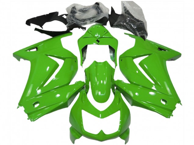 2008-2012 Green Kawasaki Ninja 250 Motorcycle Fairings