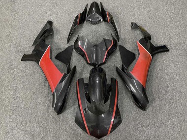 2015-2019 Carbon Fiber Red Yamaha R1 Motorcycle Fairings