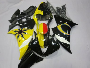 2012-2014 Yellow Black Red Yamaha R1 Motorcycle Fairings