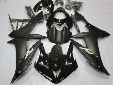 2004-2006 Glossy Black Matte Black Yamaha R1 Motorcycle Fairing