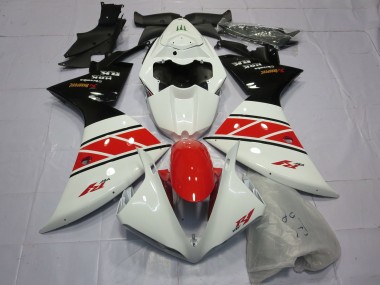 2012-2014 White Red Black Yamaha R1 Motorcycle Fairings