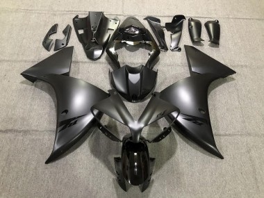 2012-2014 Glossy Black Matte Black Yamaha R1 Motorcycle Fairings