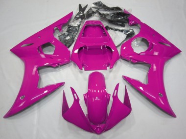 2003-2004 Glossy Pink Yamaha R6 Motorcycle Fairings