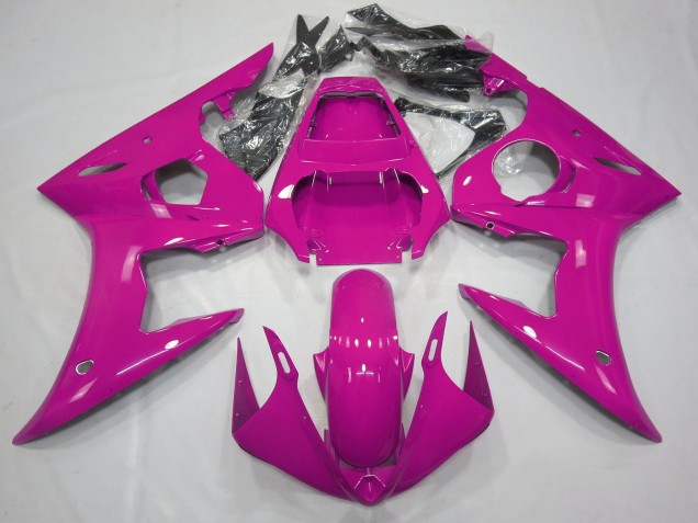 2003-2004 Glossy Pink Yamaha R6 Motorcycle Fairings