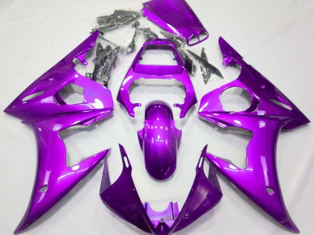 2003-2004 Glossy Purple Yamaha R6 Motorcycle Fairings