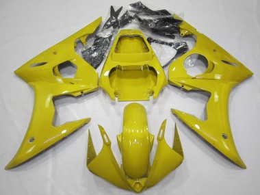 2003-2004 Glossy Yellow Yamaha R6 Motorcycle Fairings